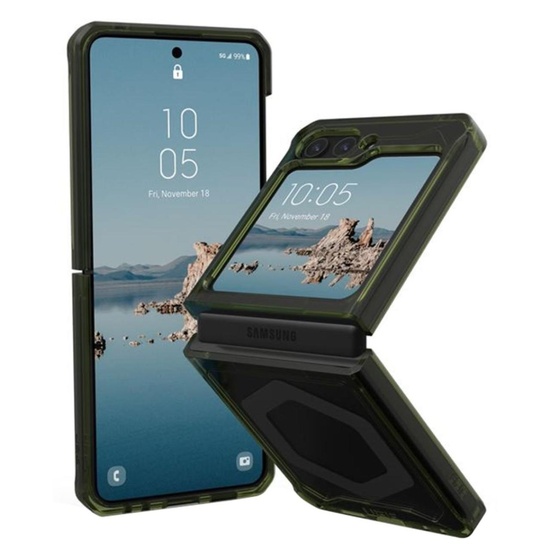 UAG Husa Plyo Pro Samsung Galaxy Z Flip5 Olive / Space Grey
