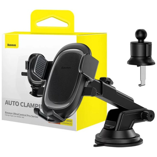 Baseus Suport Auto UltraControl Pro pentru parbriz si bord, Negru