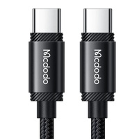 Mcdodo Cablu Type-C la Type-C Super Fast Charging, 240W, 1.2m, Negru-T.Verde 0.18 lei/buc