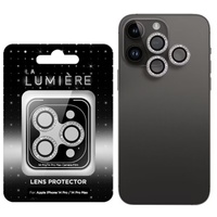 La Lumiere Folie Sticla Camera Diamond Lens iPhone 14 Pro / 14 Pro Max Argintiu