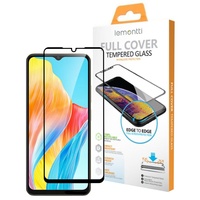 Lemontti Folie Sticla Full Fit Oppo A38 4G Negru