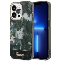 Guess Husa Jungle Collection iPhone 14 Pro Verde