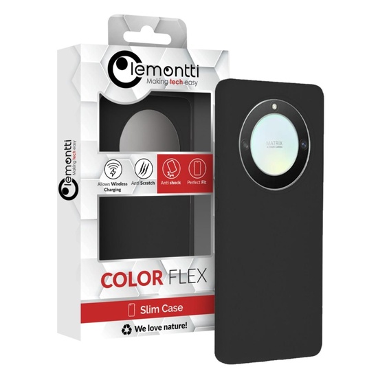 Lemontti Husa Silicon Soft Edge Honor Magic6 Lite Negru