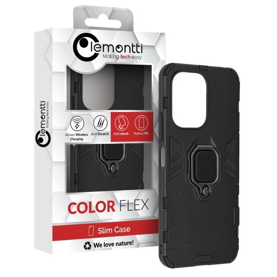 Lemontti Husa Silicon Shield Xiaomi Redmi 13C 4G / 13C 5G / Poco M6 / C65 Negru