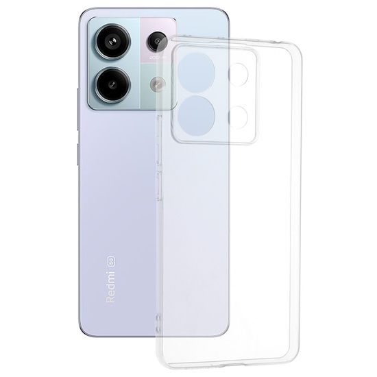 Lemontti Husa Silicon Clear Xiaomi Redmi Note 13 Pro 5G / Poco X6 Transparent