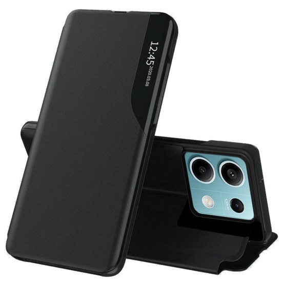 Lemontti Husa Book eFold Series Xiaomi Redmi Note 13 5G Negru