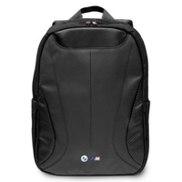 BMW Rucsac Laptop 16 inch Carbon & Leather Tricolor Negru