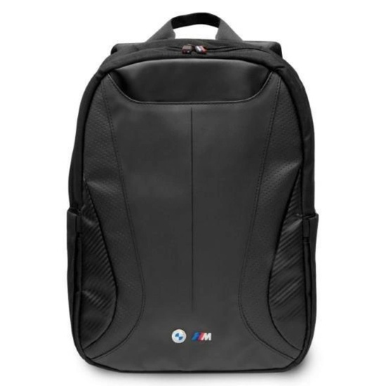 BMW Rucsac Laptop 16 inch Carbon & Leather Tricolor Negru