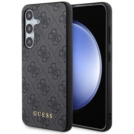 Guess Husa 4G Metal Gold Logo Samsung Galaxy S24 Maro