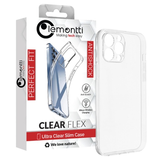 Lemontti Husa Silicon iPhone 16 Pro Transparent