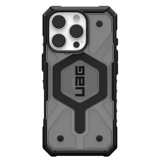 UAG Husa Pathfinder Clear MagSafe iPhone 16 Pro Ash