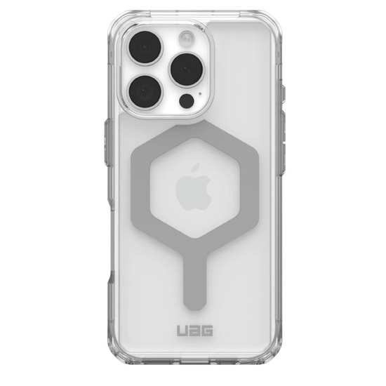UAG Husa Plyo Magsafe iPhone 16 Pro Ice Silver