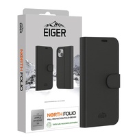 Eiger Husa North Folio Case iPhone 16 Negru