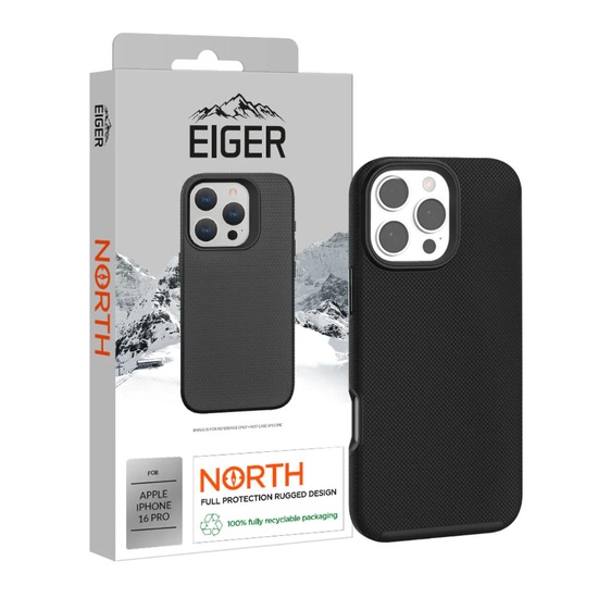 Eiger Husa North Case iPhone 16 Pro Negru