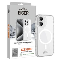 Eiger Husa Ice Grip Magsafe iPhone 16 Plus Clear