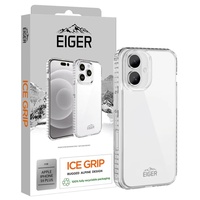 Eiger Husa Ice Grip iPhone 16 Plus Clear
