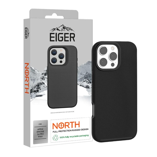 Eiger Husa North Case iPhone 16 Pro Max Negru