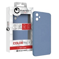 Lemontti Husa Silicon Soft Slim Samsung Galaxy A05 Lavender Gray (material mat si fin, captusit cu microfibra)