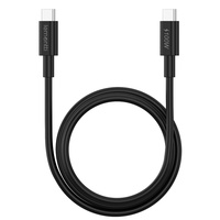 Lemontti Cablu Fast Charge Type-C la Type-C, PD, 100W, 2m, Negru