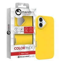 Lemontti Husa Biodegradabila Multiple Color Wheat MagSafe iPhone 16 Galben