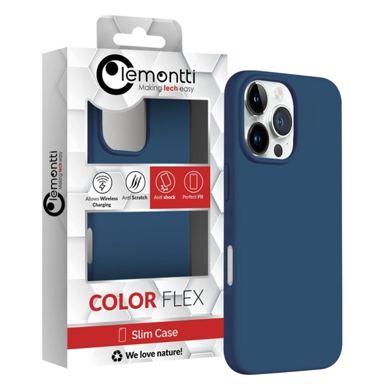 Lemontti Husa Multiple Color Wheat MagSafe iPhone 16 Pro Albastru