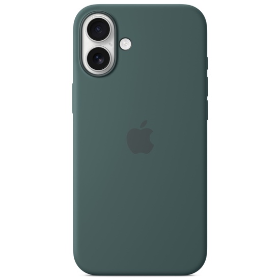 Apple Husa Originala Silicon iPhone 16 Plus, MagSafe, Lake Green (Seasonal)