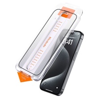 Mcdodo Folie Sticla iPhone 16 Pro cu Kit de instalare Easy Auto-Align, Transparent