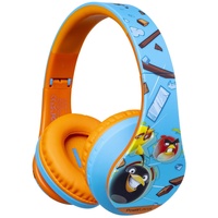 PowerLocus Casti pentru copii, Wireless, P2 Angry Birds Orange