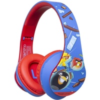 PowerLocus Casti pentru copii, Wireless, P2 Angry Birds Blue / Red