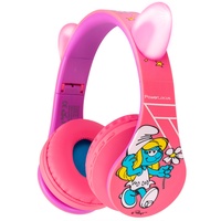 PowerLocus Casti pentru copii, Wireless, P1 Smurfs Edition