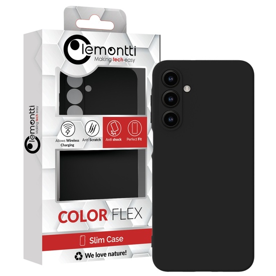 Lemontti Husa Silicon Soft Slim Samsung Galaxy A16 5G Negru