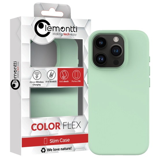 Lemontti Husa Silicon MagSafe iPhone 16 Pro Verde