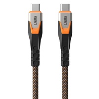 UAG Cablu SRGE 3.2 Type-C la Type-C, PD 240W, 0.75 m, Black / Orange