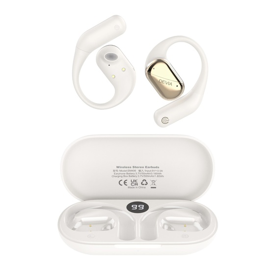 Devia Casti Bluetooth Wireless Open-Ear OWS Lite1 Bej