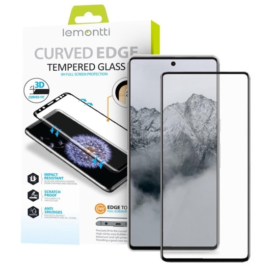 Lemontti Folie Sticla Curbata 3D Honor Magic 7 Lite Negru