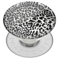 Popsockets Suport PopGrip Plant Black Leopard Transparent