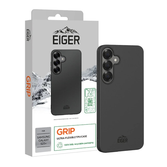Eiger Husa Grip GRS Samsung Galaxy S25 Plus Black