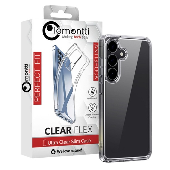 Lemontti Husa Silicon Samsung Galaxy S25 Plus Transparent