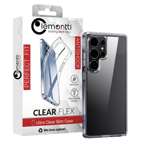 Lemontti Husa Silicon Samsung Galaxy S25 Ultra Transparent