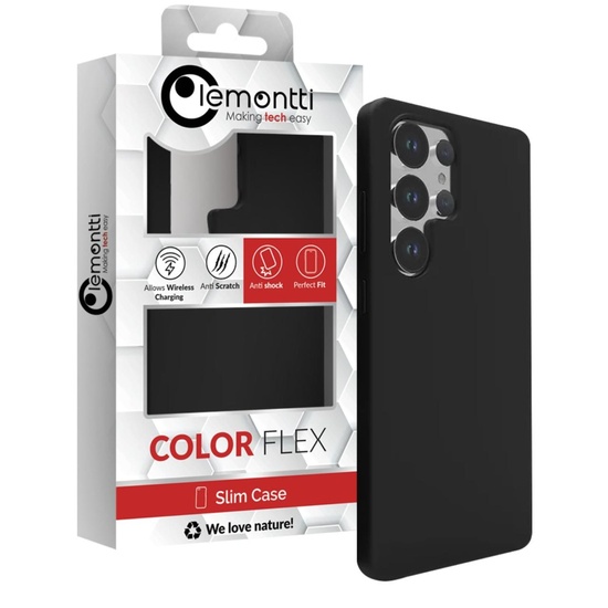 Lemontti Husa Liquid Silicon MagCharge Samsung Galaxy S25 Ultra Negru