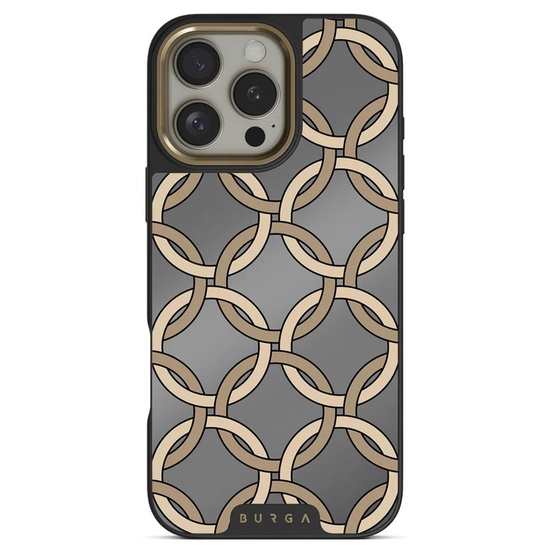 Burga Husa Elite Mirror Magsafe Gold Heritage iPhone 16 Pro