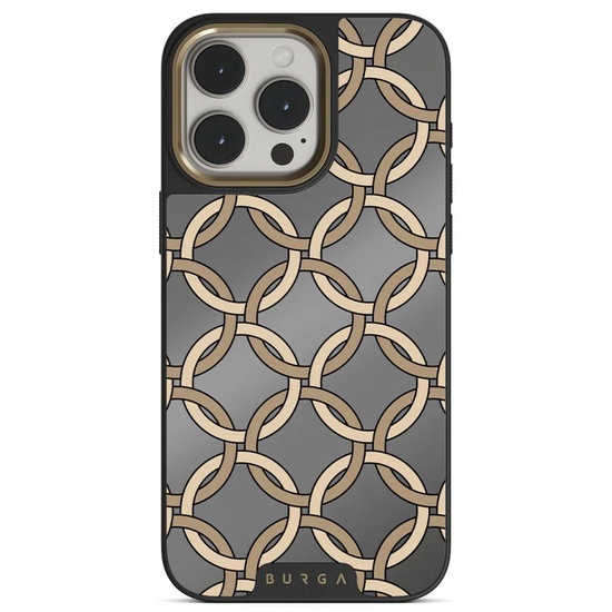 Burga Husa Elite Mirror Magsafe Gold Heritage iPhone 15 Pro Max