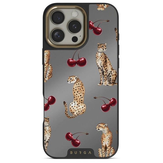 Burga Husa Elite Mirror Magsafe Gold Cougar iPhone 16 Pro