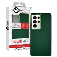 Lemontti Husa Frame Samsung Galaxy S25 Ultra Verde