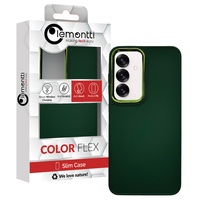 Lemontti Husa Frame Samsung Galaxy S25 Verde