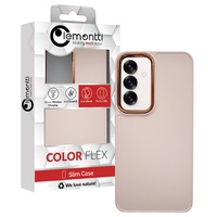 Lemontti Husa Frame Samsung Galaxy S25 Roz