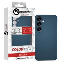 Lemontti Husa Silicon Samsung Galaxy S25 Albastru