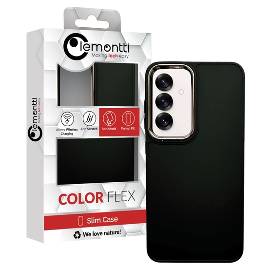 Lemontti Husa Frame Samsung Galaxy S25 Negru