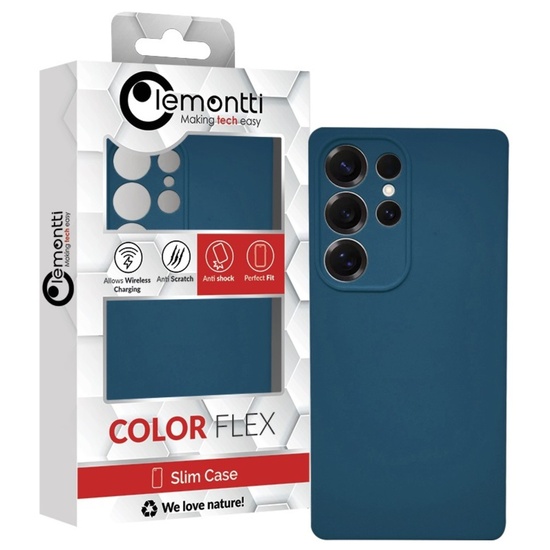 Lemontti Husa Silicon Samsung Galaxy S25 Ultra Albastru