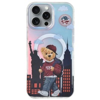 Zuck Bear Husa Darnell Frosted Laser New York MagSafe iPhone 16 Pro Max